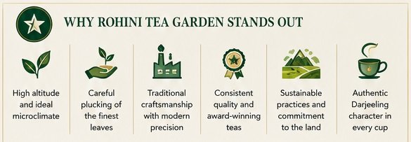 Rohini Tea Garden achievements