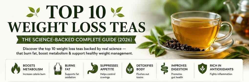 Top 10 Weight Loss Teas