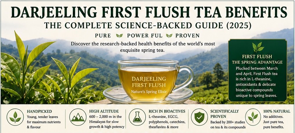 darjeeling first flush tea benefits