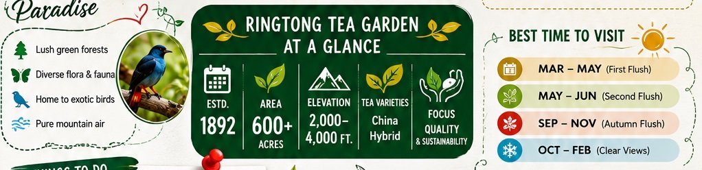 ringtong tea garden at a glance