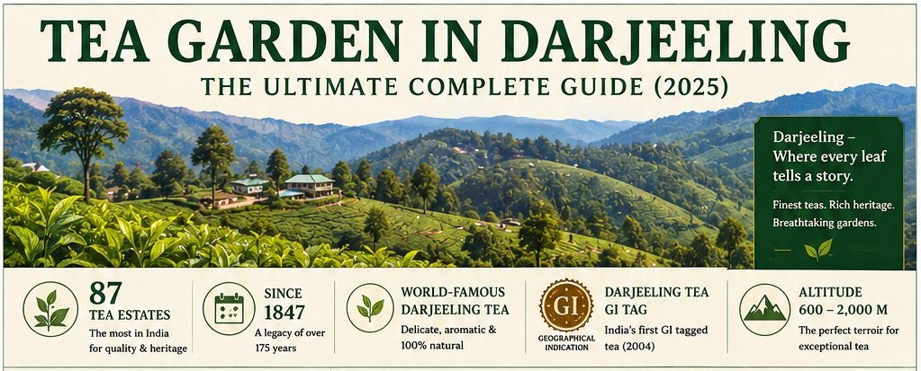 tea garden in darjeeling